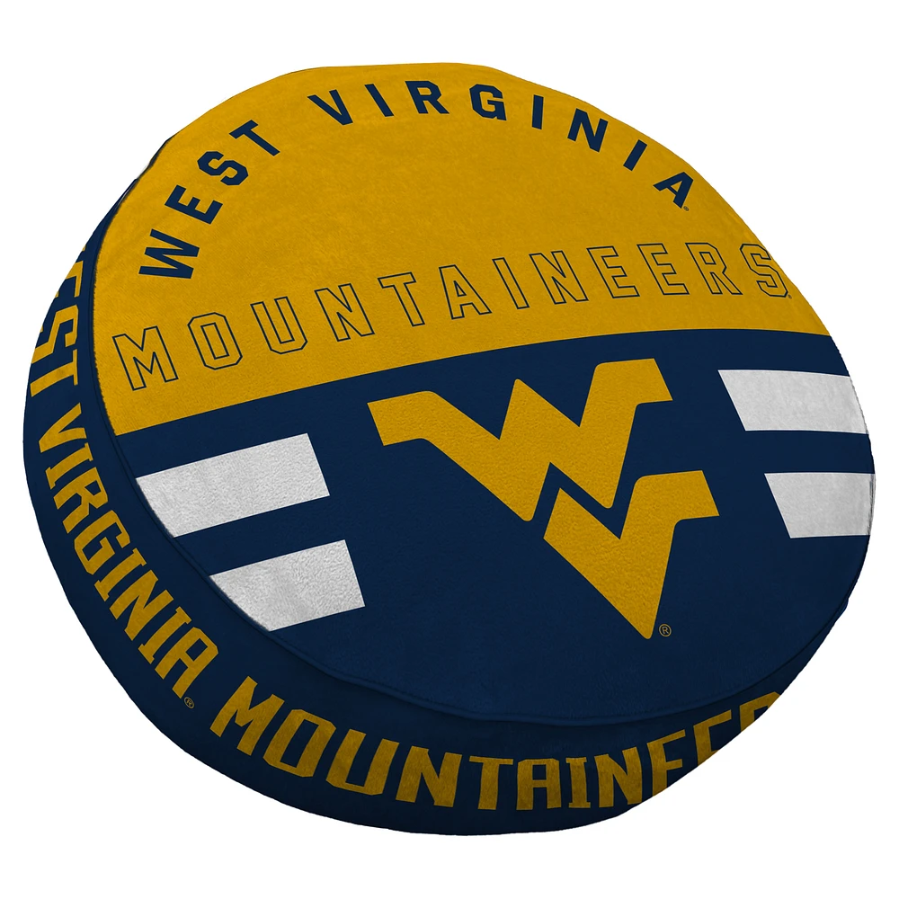 Pegasus West Virginia Mountaineers 15" Circle Plushlete Pillow