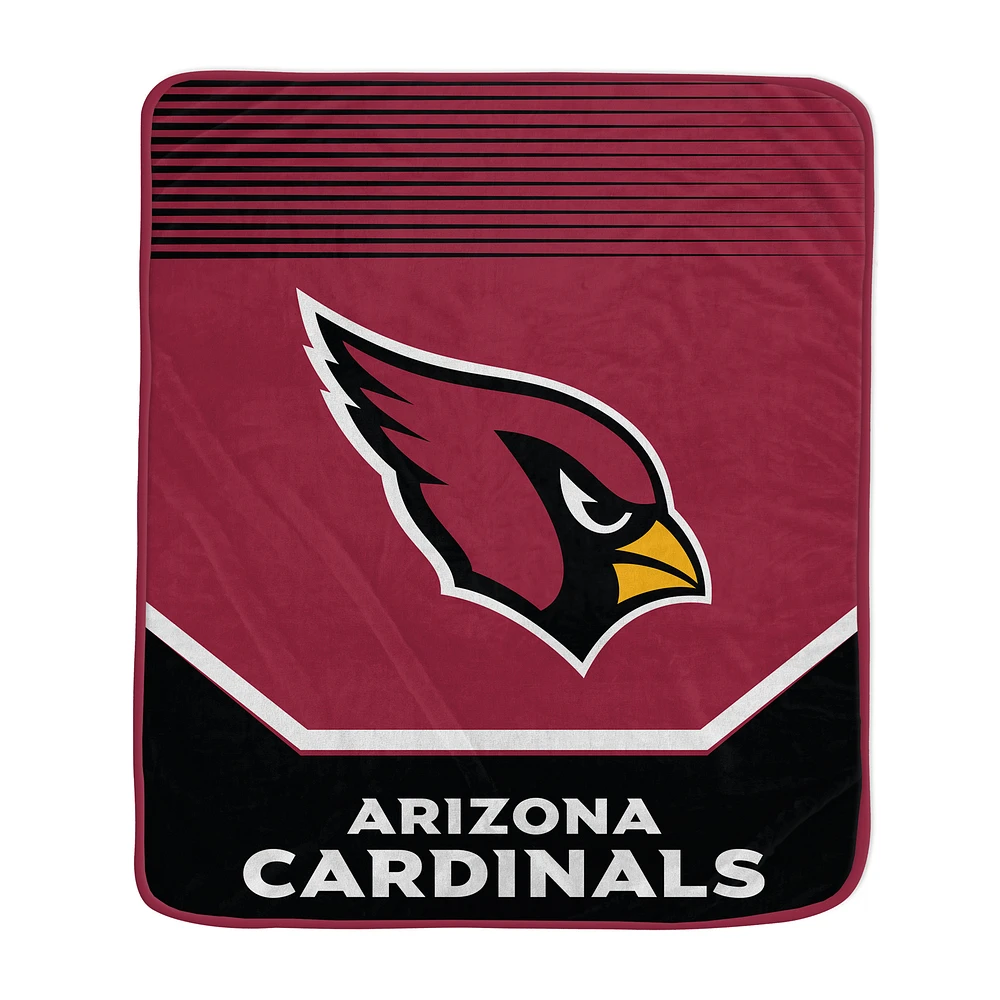 Pegasus Arizona Cardinals 50” x 60” Half Tone Lines Tab Blanket