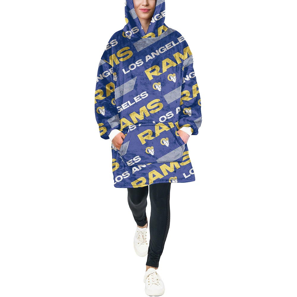 Pegasus Los Angeles Rams 60" x 80" Repeat Logo Hoodie Bloncho