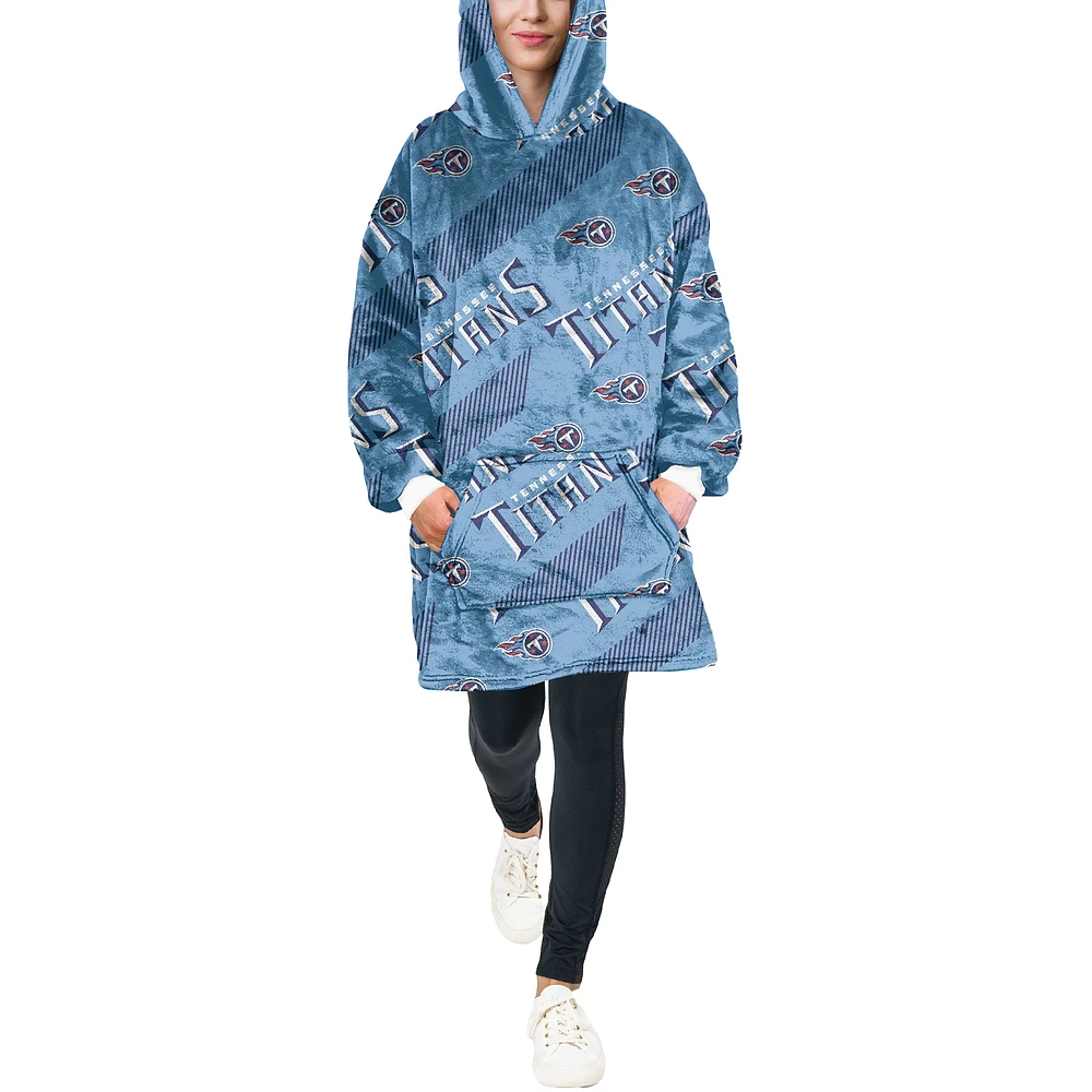 Pegasus Tennessee Titans 60" x 80" Repeat Logo Hoodie Bloncho