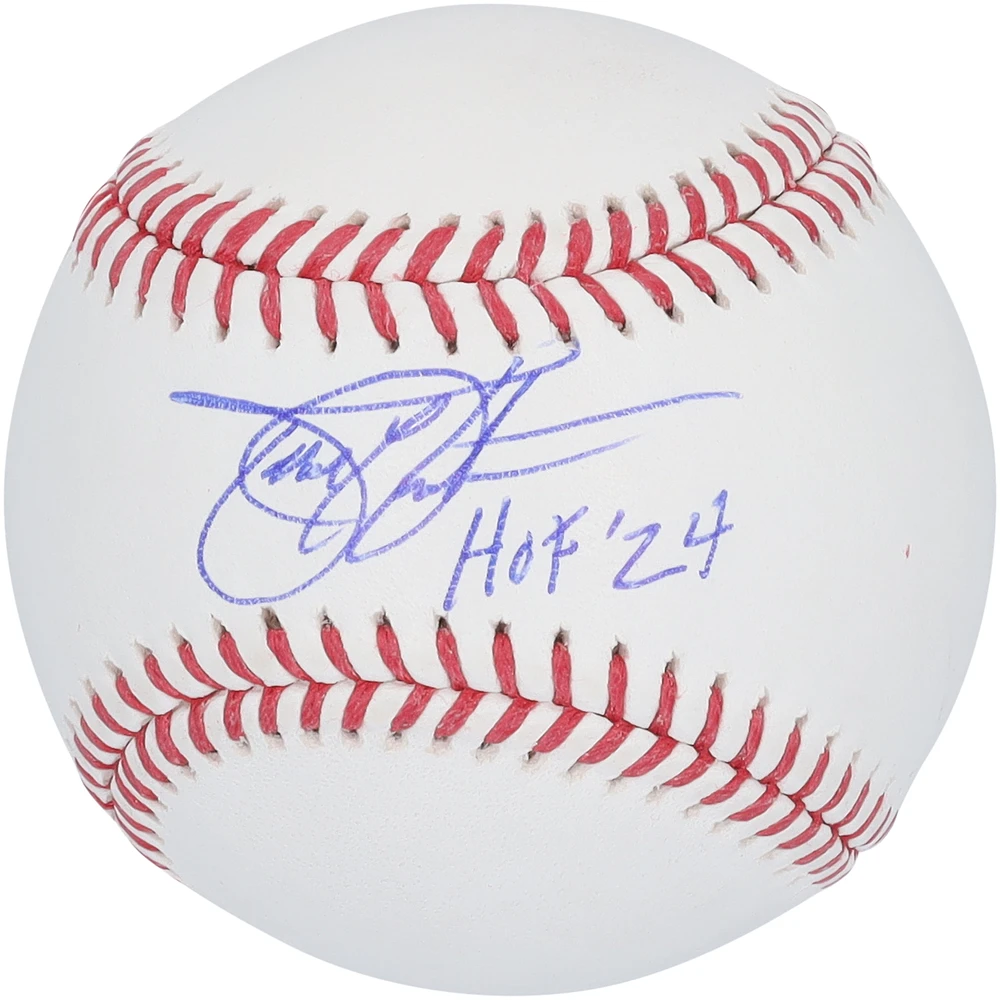 Todd Helton Colorado Rockies Autographed Rawlings MLB Baseball with "HOF 2024 " Inscription