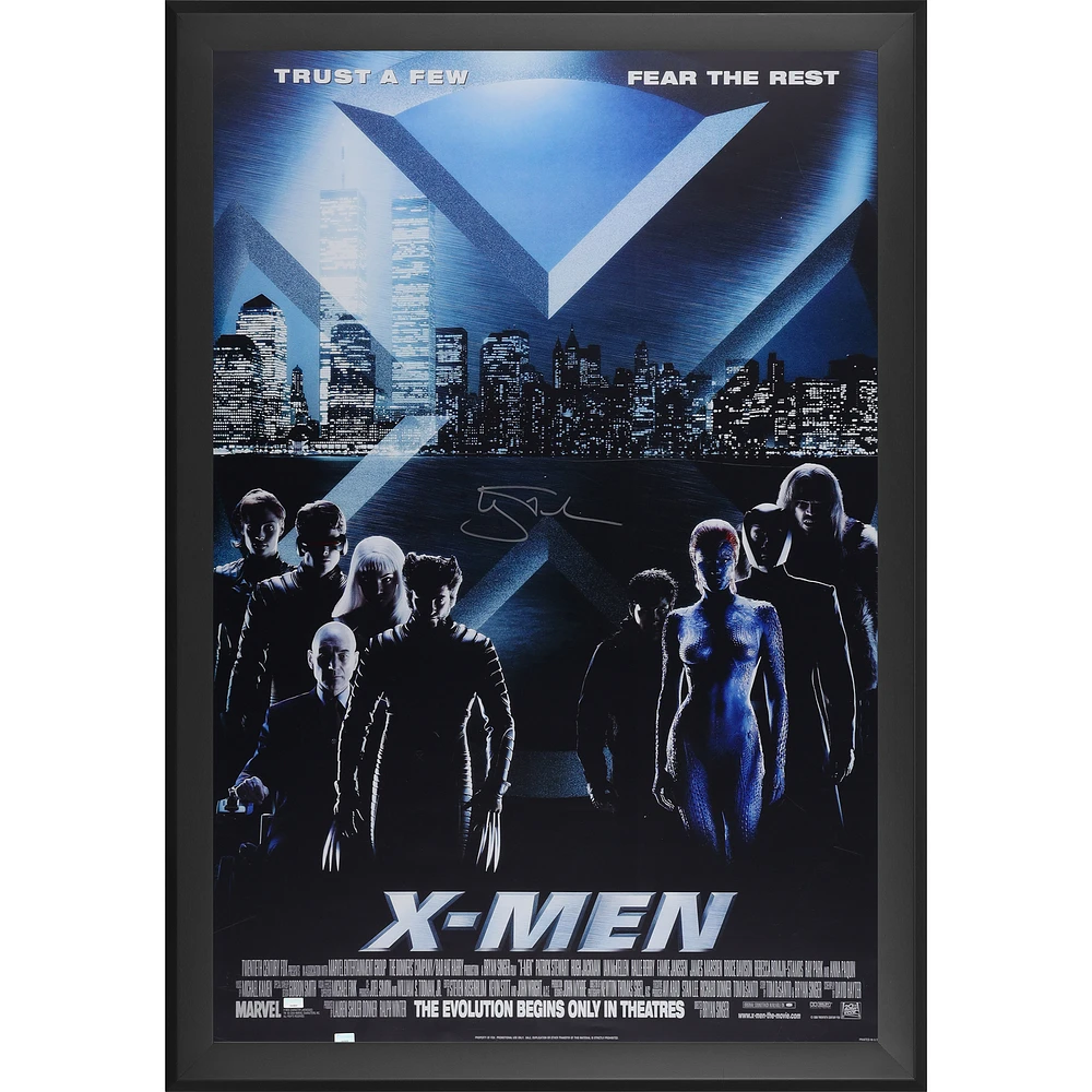 Hugh Jackman X-Men Autographed Framed 27" x 40" Movie Poster