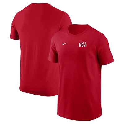 Youth Nike Red Team USA Legend T-Shirt