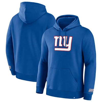 Men's Fanatics Royal New York Giants Pylon Cam Legacy Pullover Hoodie