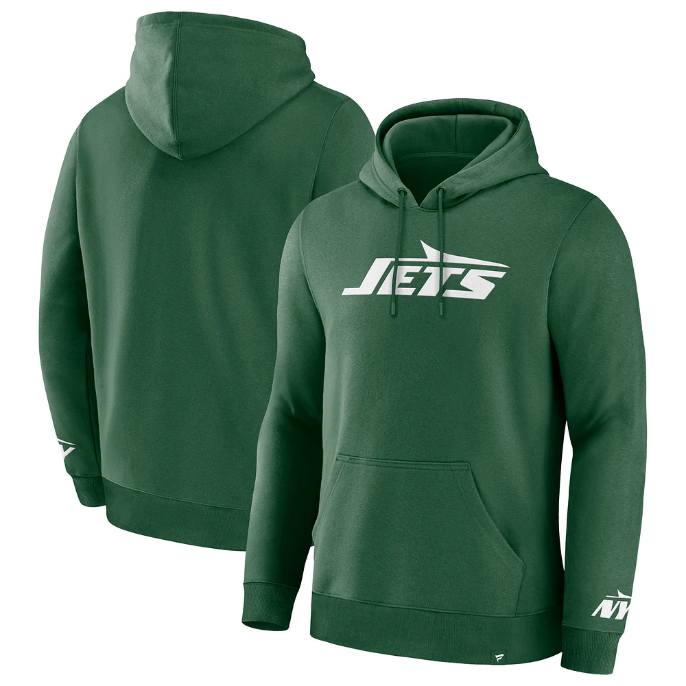 Men's Fanatics Green New York Jets Pylon Cam Legacy Pullover Hoodie