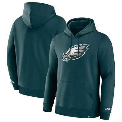 Men's Fanatics Green Philadelphia Eagles Pylon Cam Legacy Pullover Hoodie