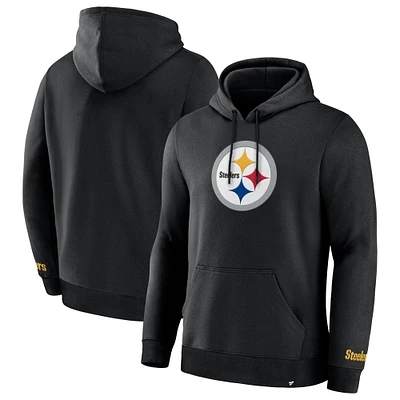 Men's Fanatics Black Pittsburgh Steelers Pylon Cam Legacy Pullover Hoodie