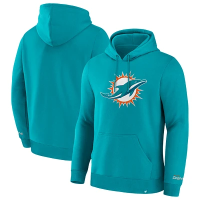 Men's Fanatics Aqua Miami Dolphins Pylon Cam Legacy Pullover Hoodie