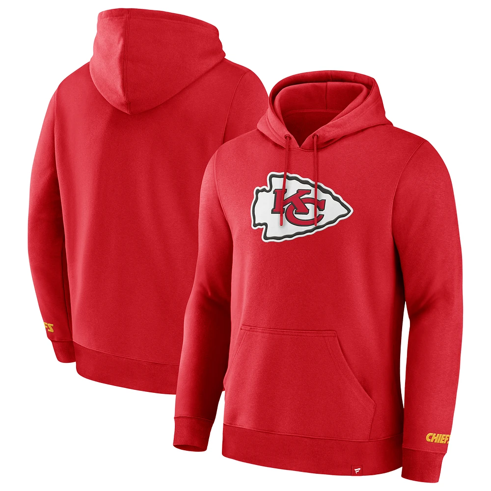 Men's Fanatics Red Kansas City Chiefs Pylon Cam Legacy Pullover Hoodie