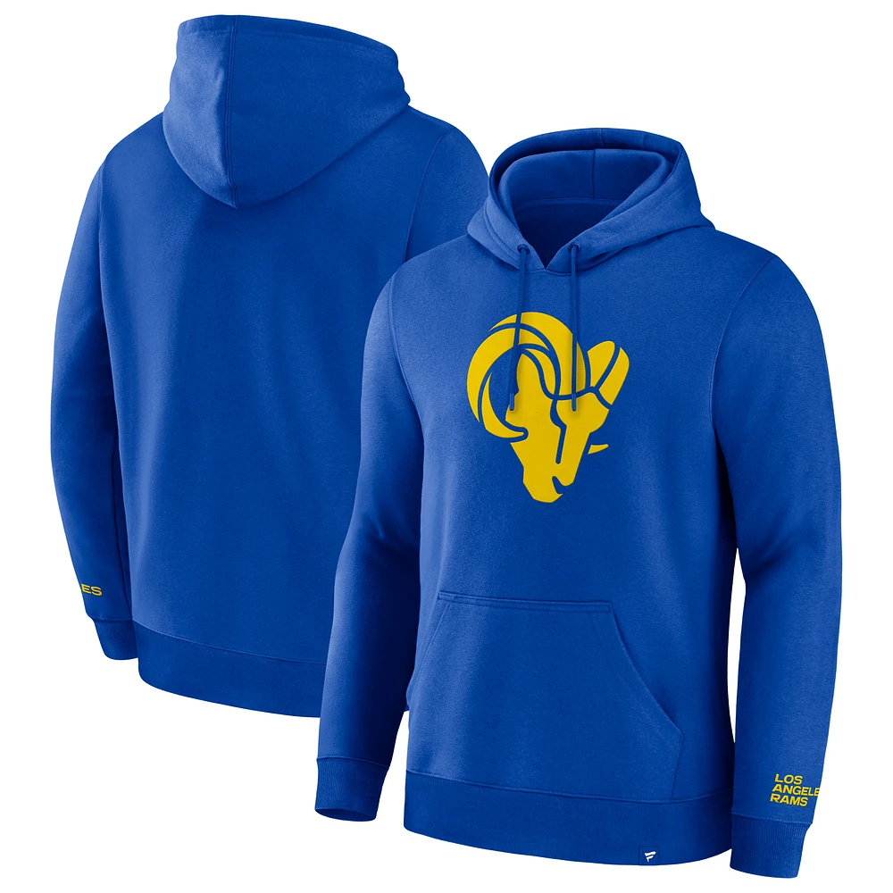 Men's Fanatics Royal Los Angeles Rams Pylon Cam Legacy Pullover Hoodie