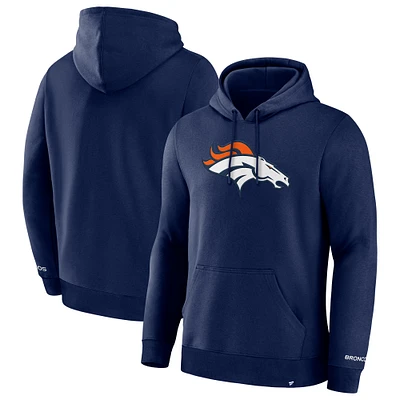 Men's Fanatics Navy Denver Broncos Pylon Cam Legacy Pullover Hoodie