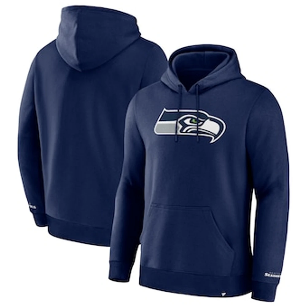 Men's Fanatics Navy Seattle Seahawks Pylon Cam Legacy Pullover Hoodie