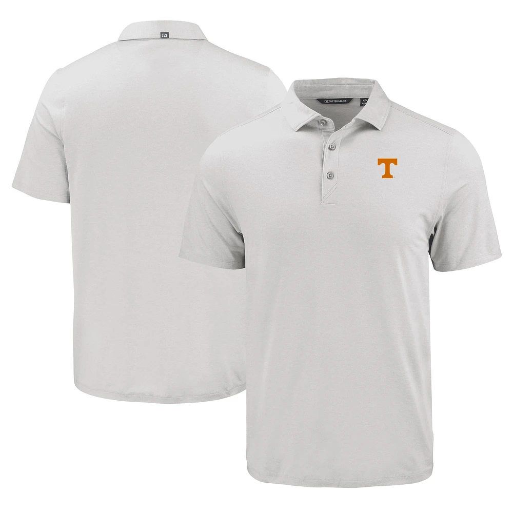 Men's Cutter & Buck Gray Tennessee Volunteers Coastline Epic Comfort Eco Recycled Polo