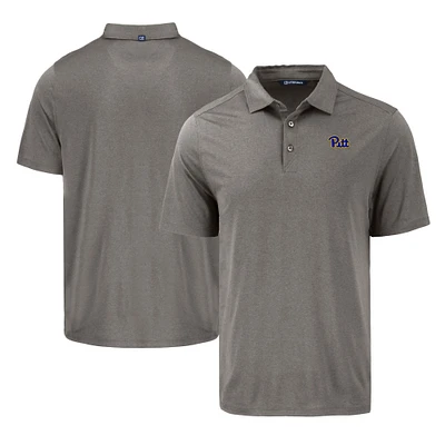 Men's Cutter & Buck Pitt Panthers Coastline Epic Comfort Eco Recycled Polo