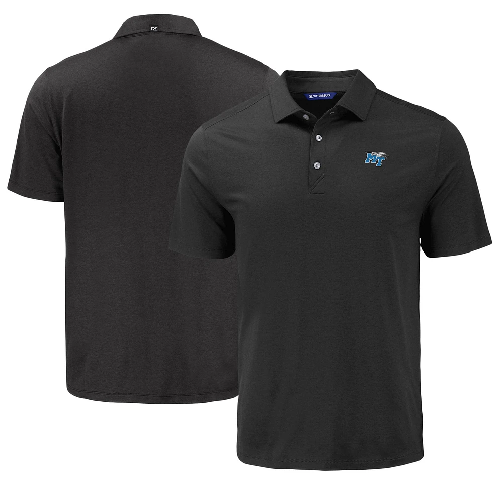 Men's Cutter & Buck MTSU Blue Raiders Coastline Epic Comfort Eco Recycled Polo