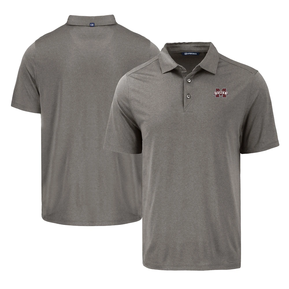 Men's Cutter & Buck Mississippi State Bulldogs Coastline Epic Comfort Eco Recycled Polo