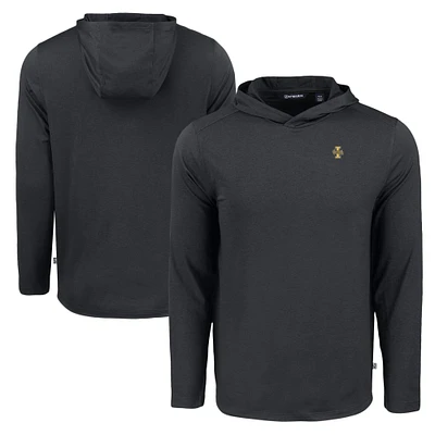 Men's Cutter & Buck Idaho Vandals Coastline Epic Comfort Eco Recycled Long Sleeve Hoodie T-Shirt