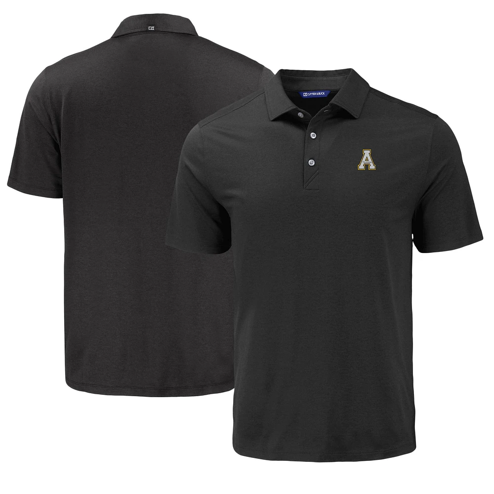 Men's Cutter & Buck Appalachian State Mountaineers Coastline Epic Comfort Eco Recycled Polo