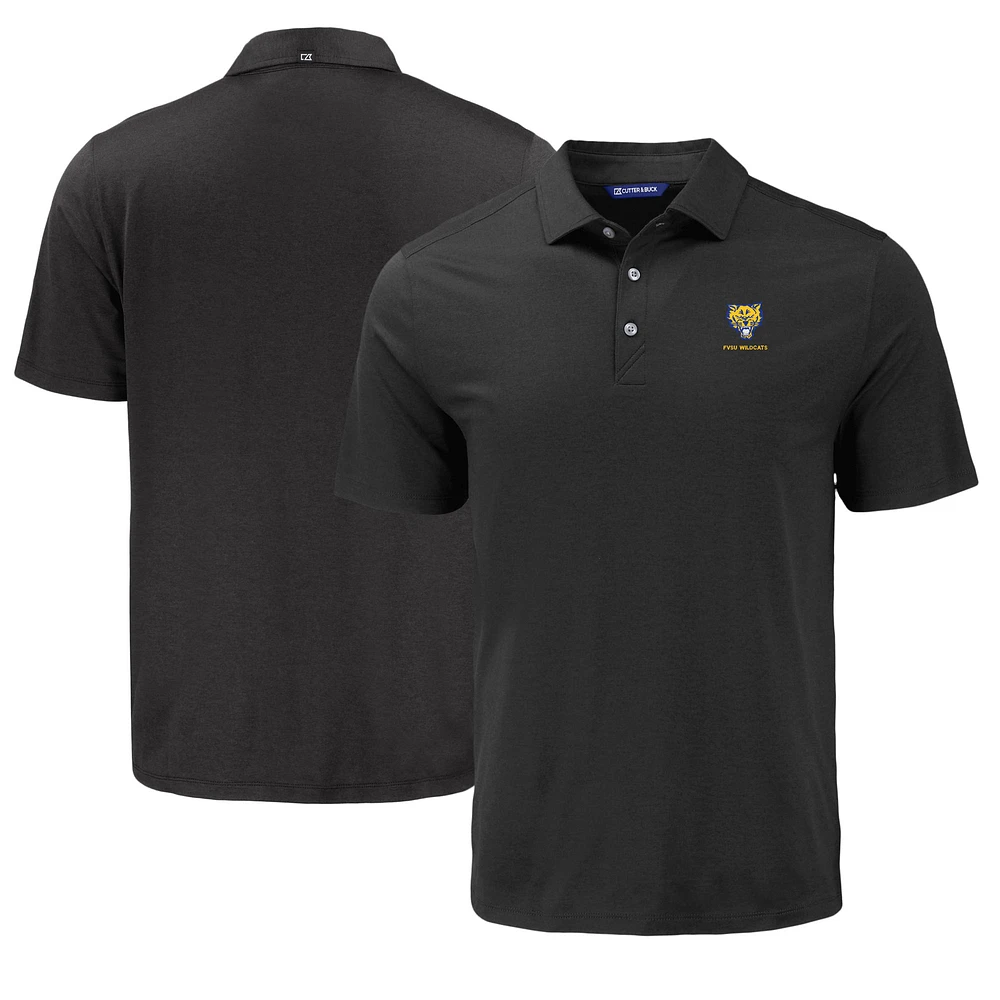 Men's Cutter & Buck Fort Valley State Wildcats Coastline Epic Comfort Eco Recycled Polo