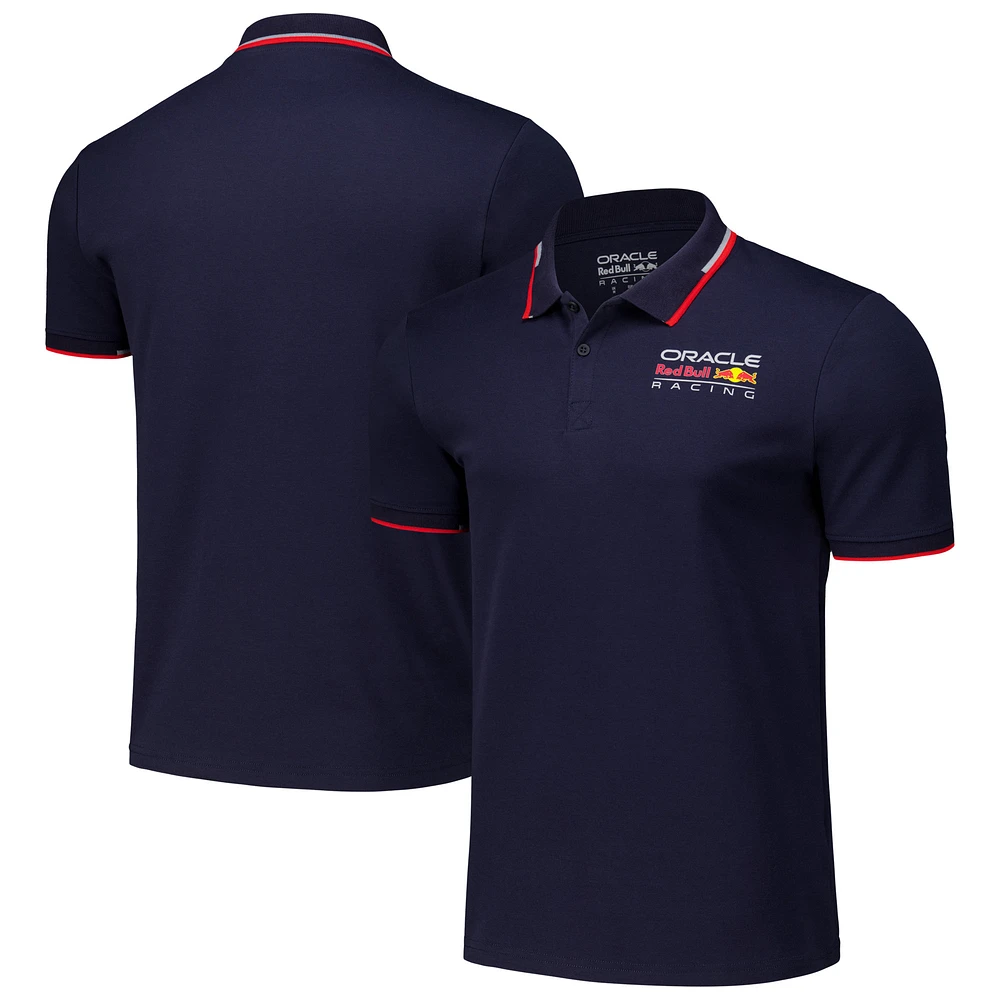 Men's Navy Red Bull Racing Core Logo Polo