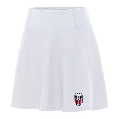 Women's Antigua White USWNT Chip Skort