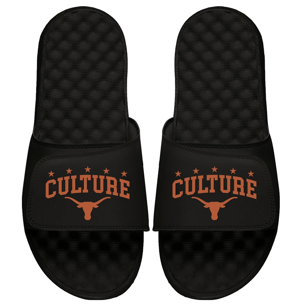 Unisex ISlide Black Texas Longhorns Culture Slide Sandals