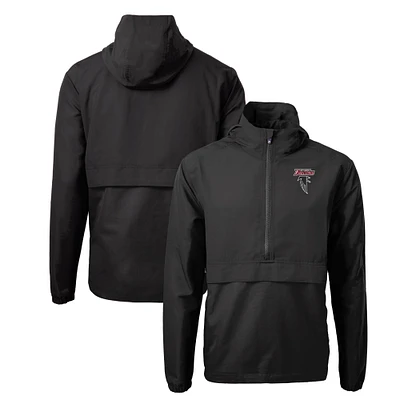 Men's Cutter & Buck / Atlanta Falcons Charter Eco Recycled Half-Zip Anorak Jacket