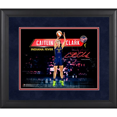 Caitlin Clark Indiana Fever Framed 11" x 14" Spotlight Photograph - Facsimile Signature