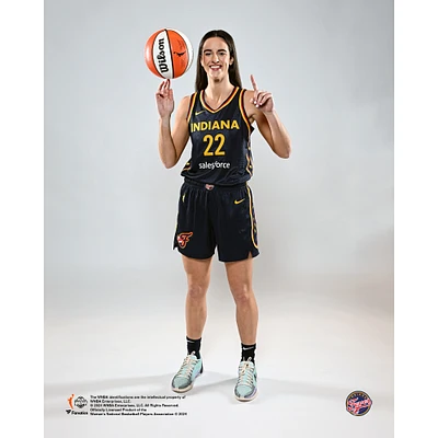 Caitlin Clark Indiana Fever Unsigned Number One Pose Photograph
