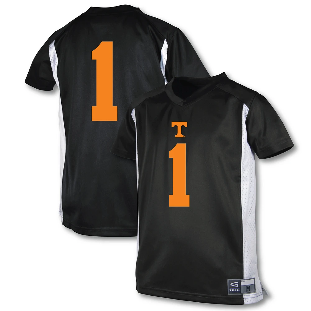 Youth Garb #1 Black Tennessee Volunteers Football Jersey