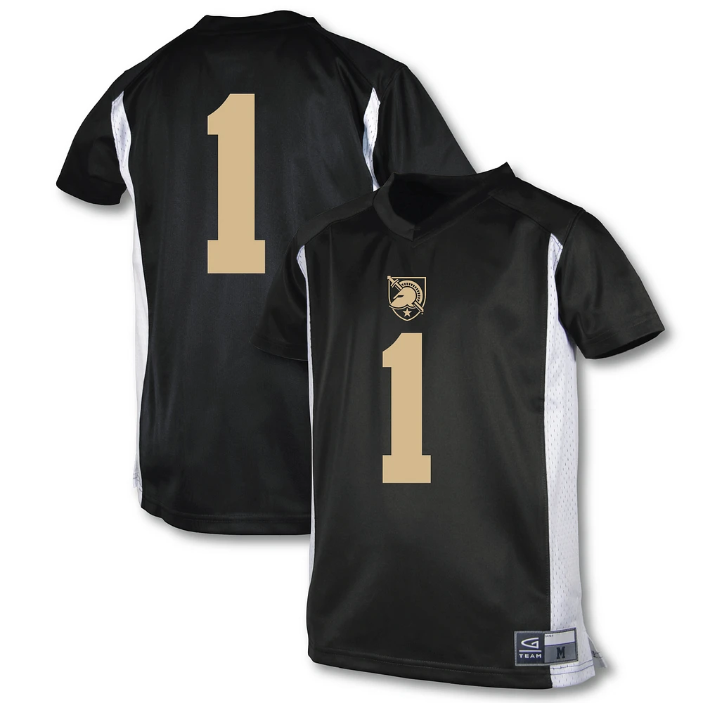 Youth Garb #1 Black Army Knights Football Jersey