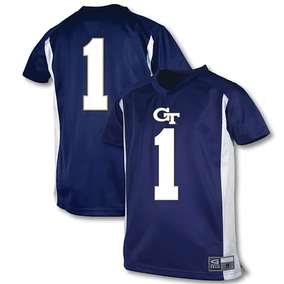 Youth Garb #1 Blue Georgia Tech Yellow Jackets Football Jersey