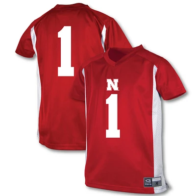 Youth Garb #1 Scarlet Nebraska Huskers Football Jersey