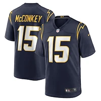 Men's Nike Ladd McConkey Navy Los Angeles Chargers Alternate Game Jersey