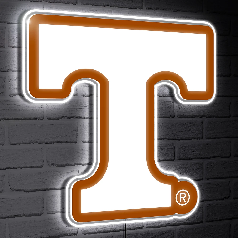 Tennessee Volunteers LED Team Logo Shaped Lighted Wall Sign