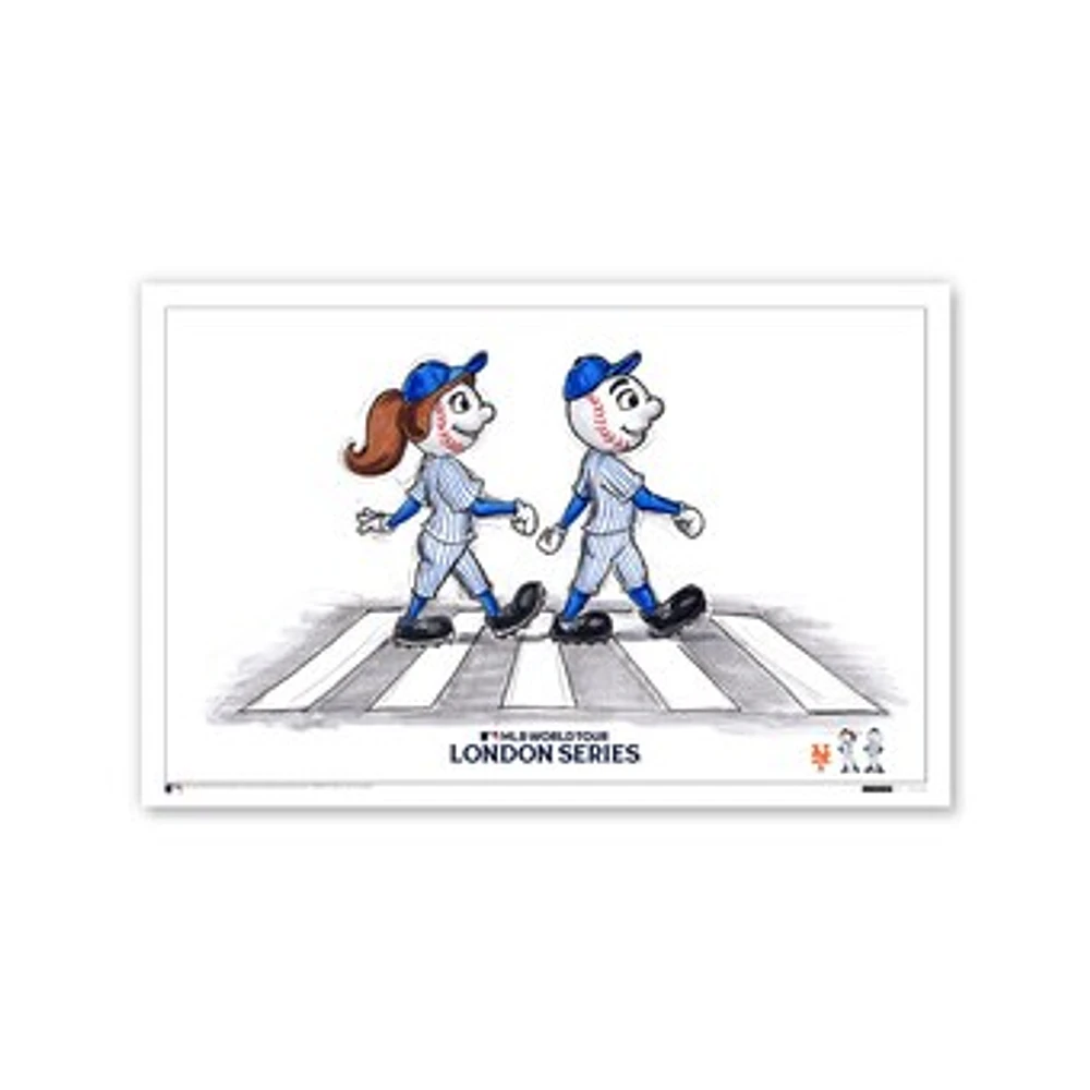 New York Mets 2024 London Series 11" x 17" Limited Edition Poster Print