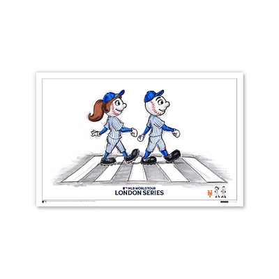 New York Mets 2024 London Series 11" x 17" Limited Edition Poster Print