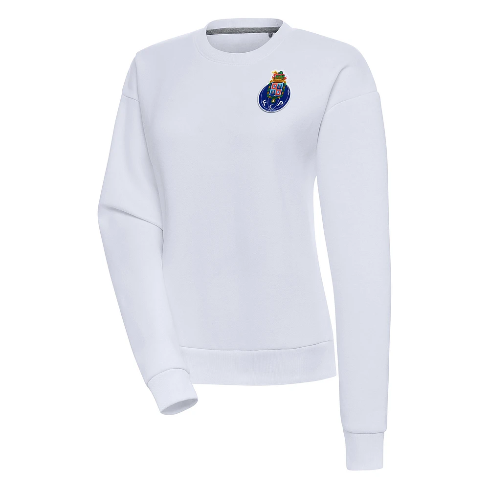 Women's Antigua FC Porto Takeover Pullover Sweatshirt