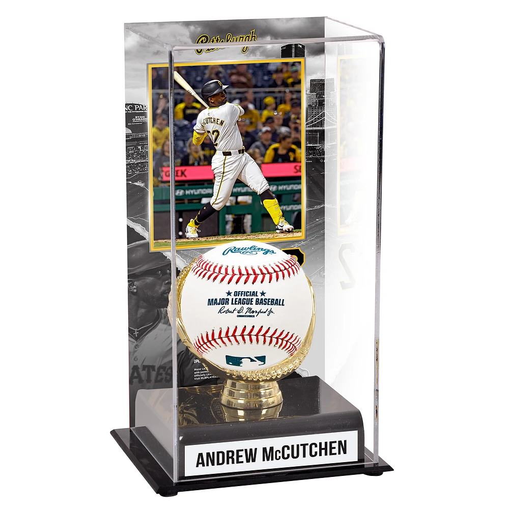 Andrew McCutchen Pittsburgh Pirates Sublimated Display Case with Image
