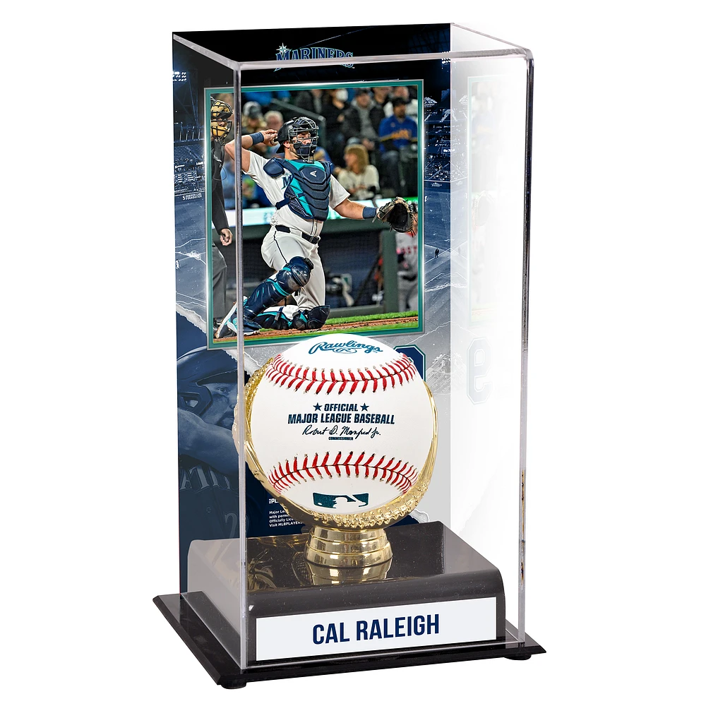 Cal Raleigh Seattle Mariners Sublimated Display Case with Image