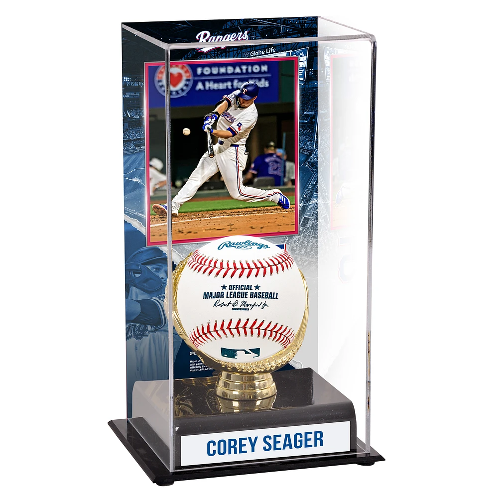 Corey Seager Texas Rangers Sublimated Display Case with Image