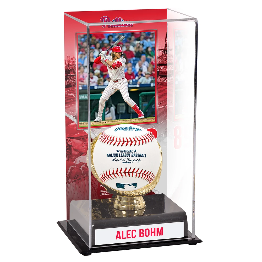 Alec Bohm Philadelphia Phillies Sublimated Display Case with Image