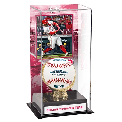 Christian Encarnacion-Strand Cincinnati Reds Sublimated Display Case with Image