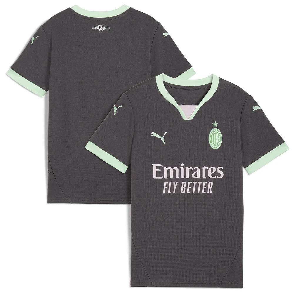 Youth Puma Charcoal AC Milan 2024/25 Third Replica Jersey