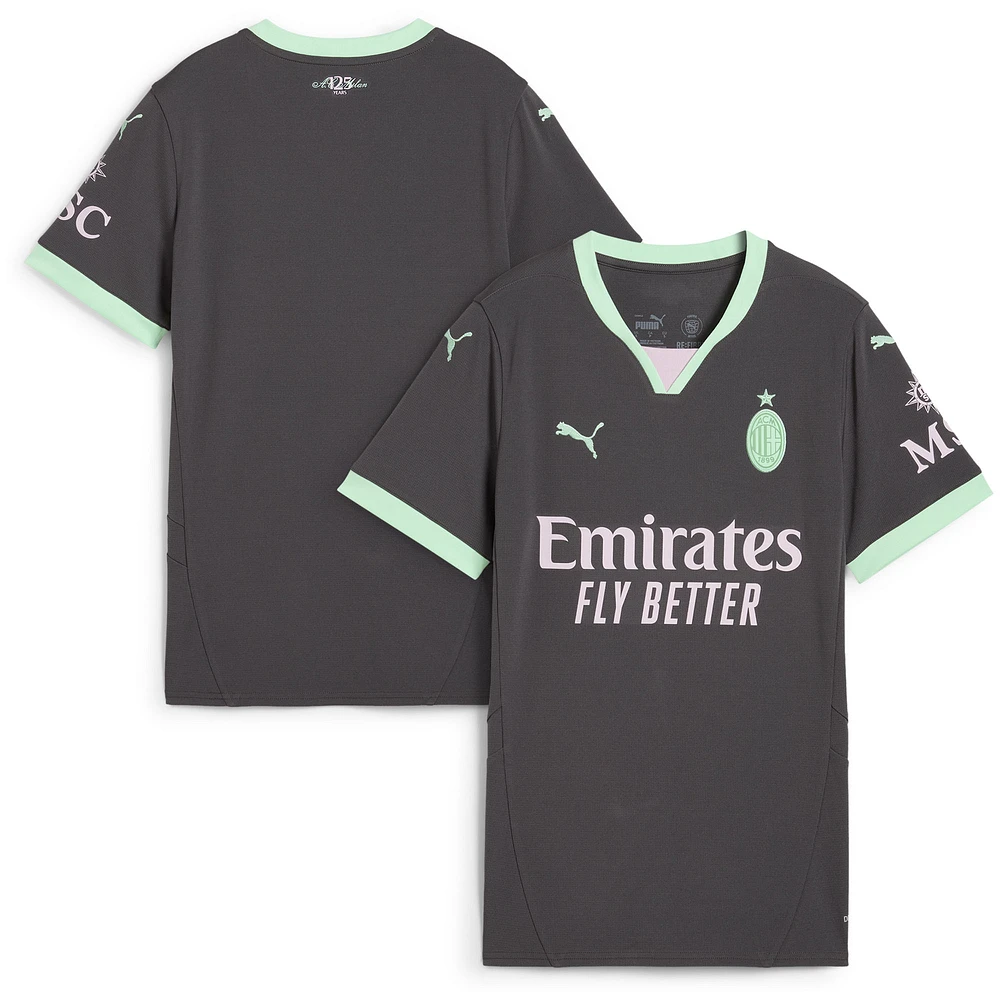 Women's Puma Charcoal AC Milan 2024/25 Third Replica Jersey