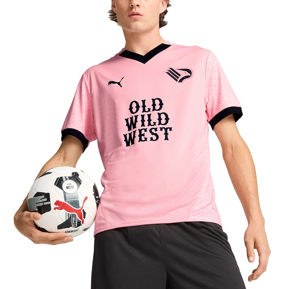 Men's Puma Pink Palermo 2024/25 Home Replica Jersey