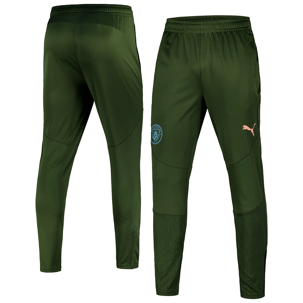 Men's Puma Sky Forest Green Manchester City 2024/25 dryCELL Training Pants
