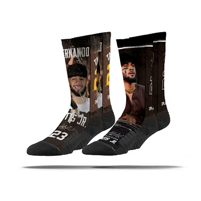 Unisex Strideline Fernando Tatis Jr. San Diego Padres Premium 2-Pack Full Slub Crew Socks