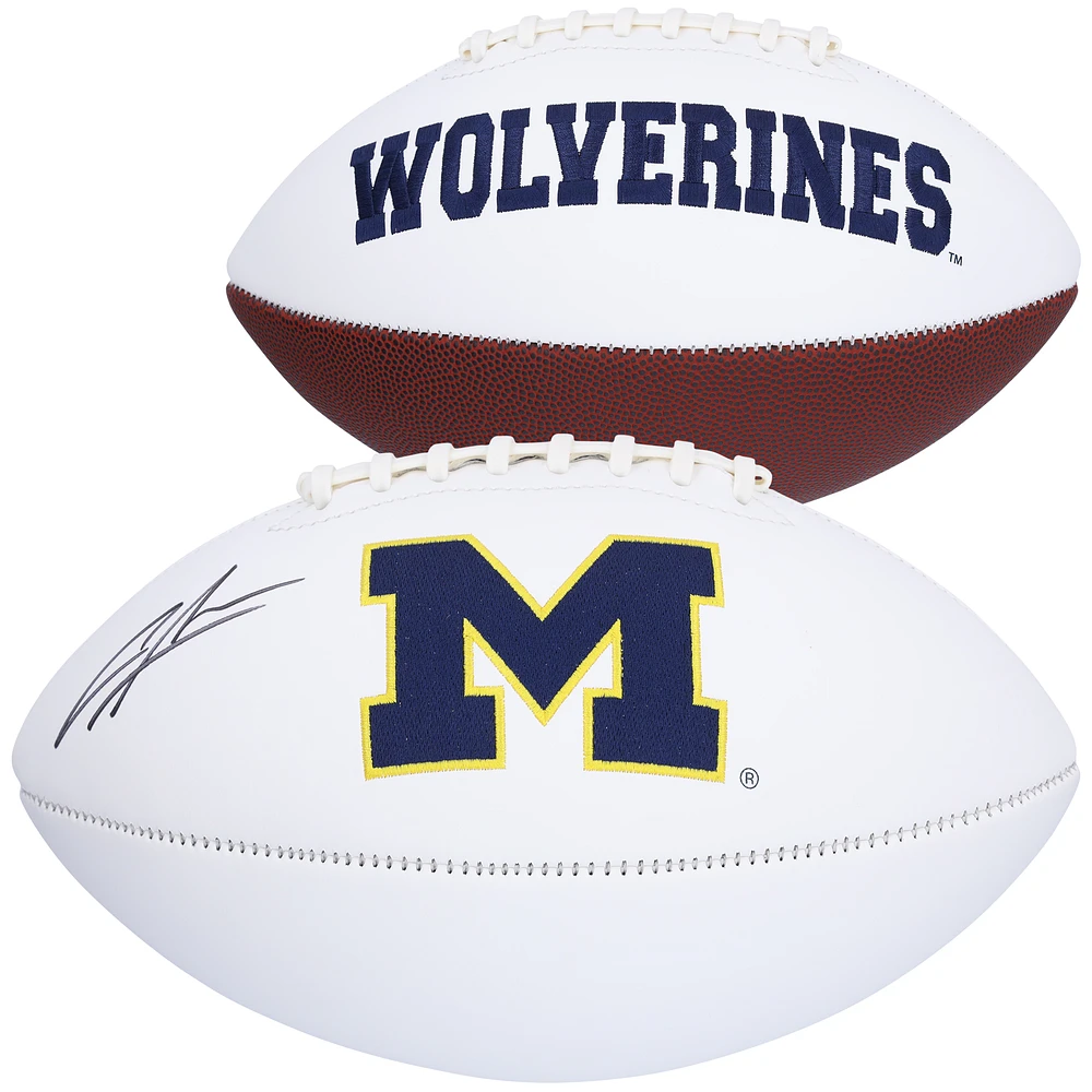 Charles Woodson Michigan Wolverines Autographed White Panel Football