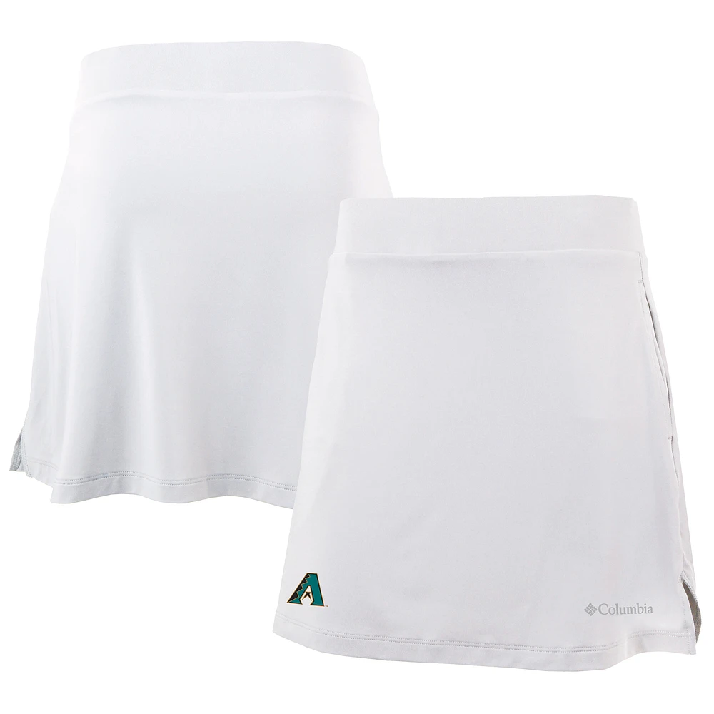 Women's Columbia White Arizona Diamondbacks Omni-Wick Best One Yet Skort